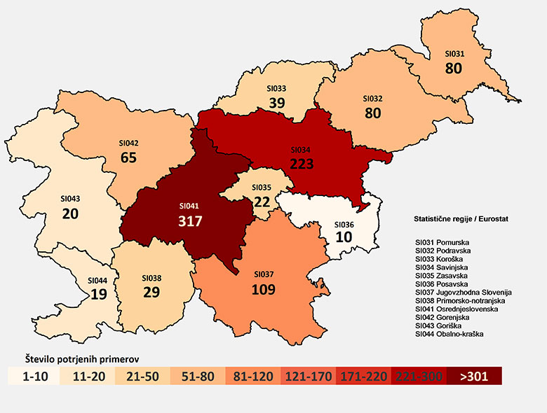 COVID19 v Sloveniji, stanje 5. april 2020