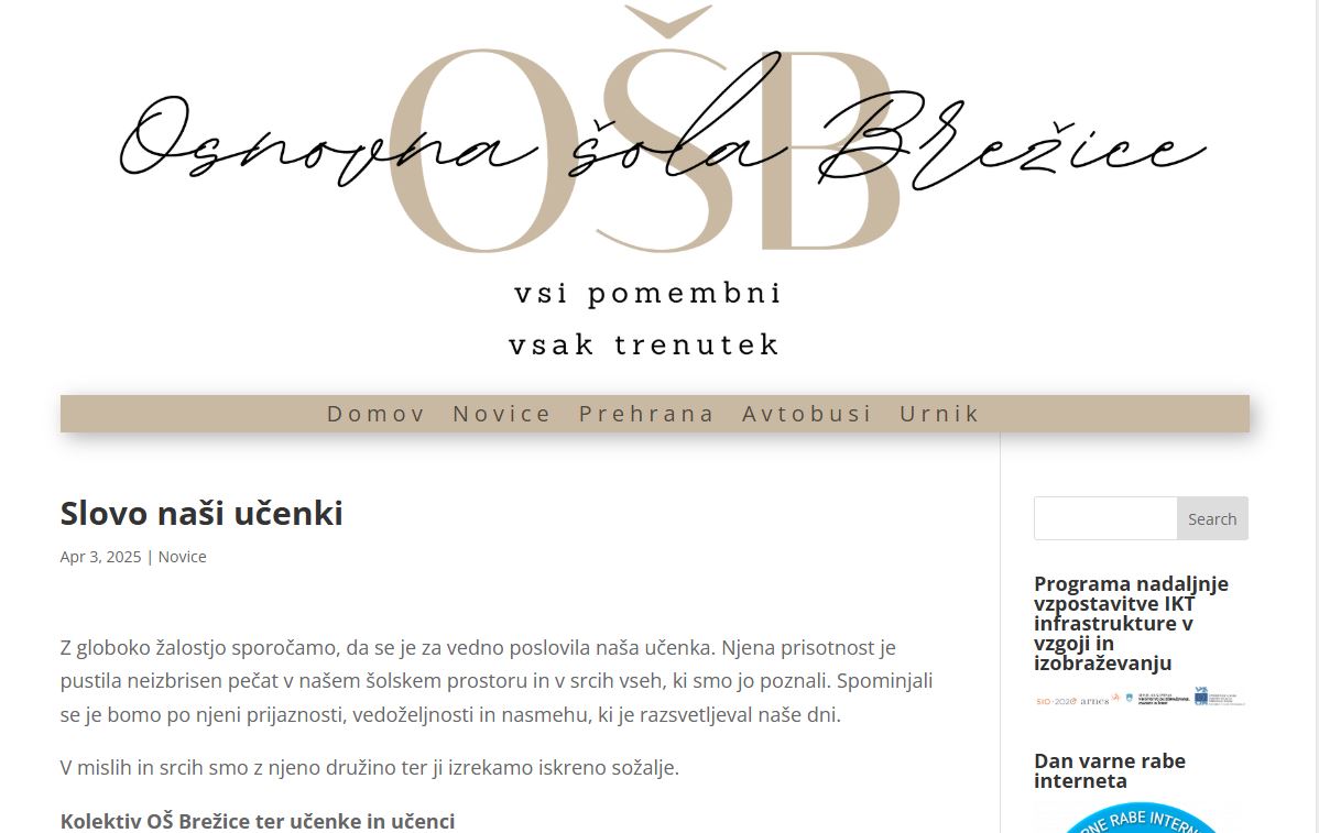 FOTO: osbrezice.si