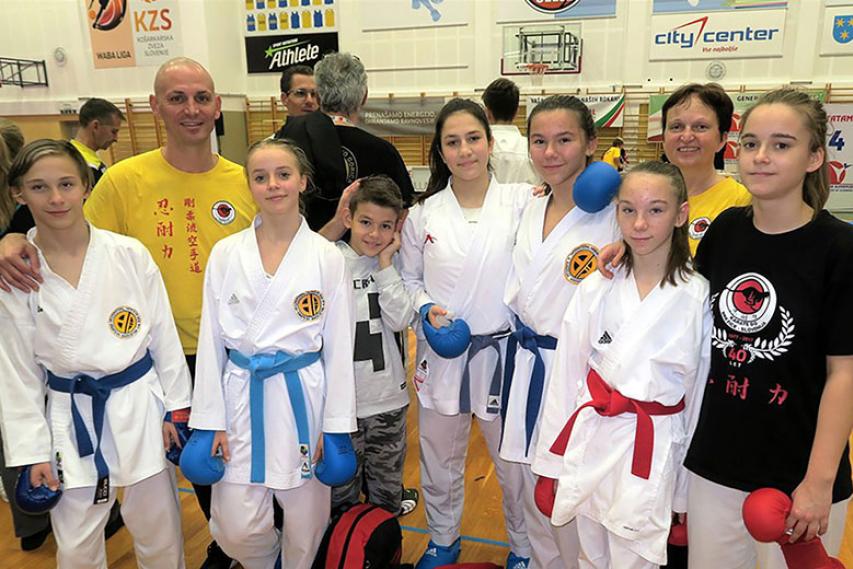 Karate klub Brežice v Celju