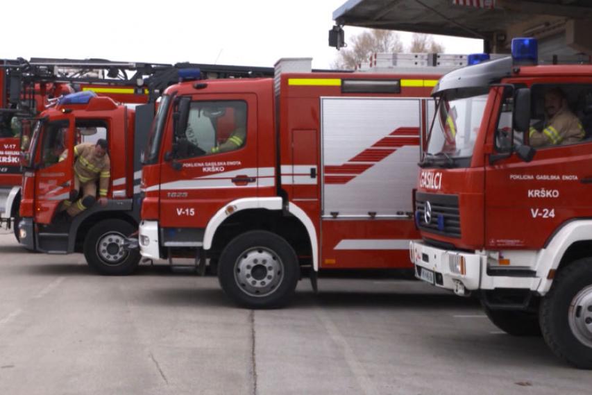 Poklicna gasilska enota Krško v 2019