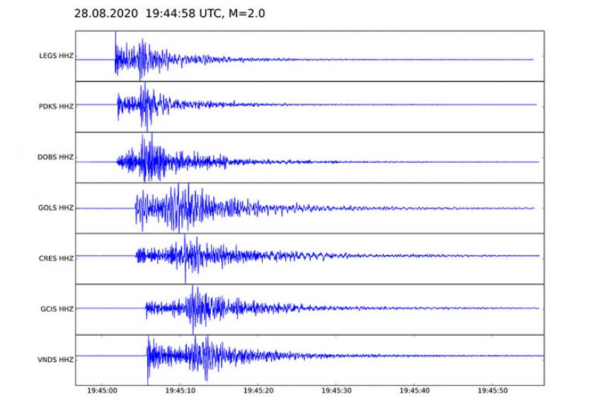 Potres v Radečah, 28. avgust 2020