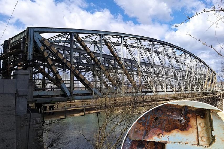 Obnova železnega mostu čez Krko v Brežicah