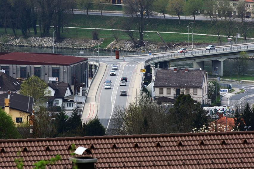 Krško, most, april 2021
