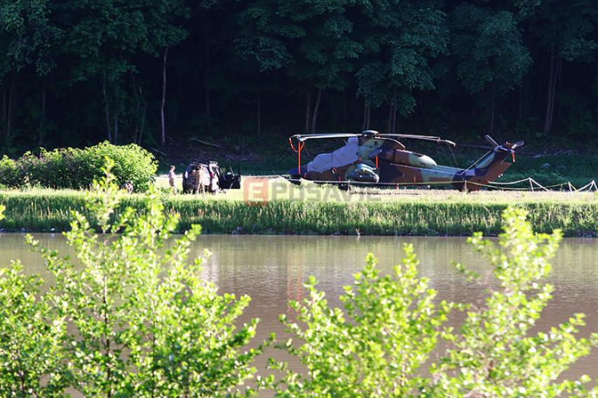 Nesreča helikopterja pri Brestanici