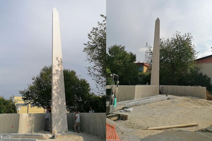 Pomnik osamosvojitveni vojni v Brežicah